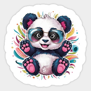 baby panda cute Sticker